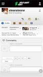 Mobile Screenshot of eleanaleone.deviantart.com