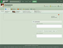 Tablet Screenshot of eleanaleone.deviantart.com