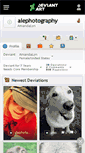 Mobile Screenshot of alephotography.deviantart.com