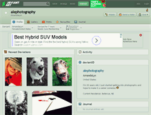 Tablet Screenshot of alephotography.deviantart.com