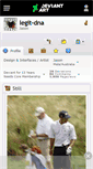 Mobile Screenshot of legit-dna.deviantart.com