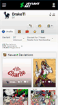 Mobile Screenshot of draketi.deviantart.com