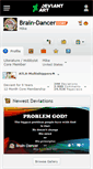 Mobile Screenshot of brain-dancer.deviantart.com