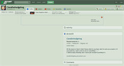 Desktop Screenshot of ciarathehedgehog.deviantart.com