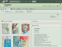 Tablet Screenshot of librakitty1.deviantart.com