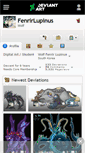 Mobile Screenshot of fenrirlupinus.deviantart.com