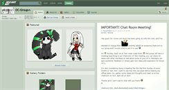 Desktop Screenshot of oc-group.deviantart.com