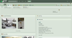 Desktop Screenshot of izap.deviantart.com