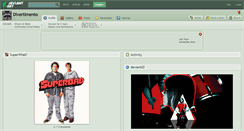 Desktop Screenshot of divertimento.deviantart.com