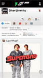 Mobile Screenshot of divertimento.deviantart.com