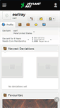 Mobile Screenshot of earlray.deviantart.com
