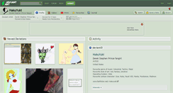 Desktop Screenshot of hakuyuki.deviantart.com