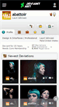 Mobile Screenshot of abattoir.deviantart.com