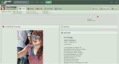 Desktop Screenshot of owl-design.deviantart.com