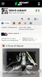 Mobile Screenshot of latent-ookami.deviantart.com