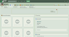 Desktop Screenshot of mccrawt.deviantart.com