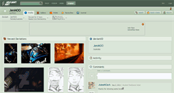 Desktop Screenshot of jenmoo.deviantart.com