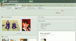 Desktop Screenshot of chad-x-ichigo-club.deviantart.com