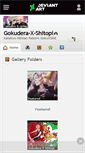 Mobile Screenshot of gokudera-x-shitopi.deviantart.com