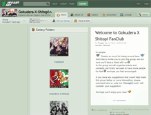 Tablet Screenshot of gokudera-x-shitopi.deviantart.com