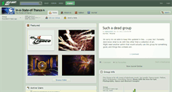 Desktop Screenshot of in-a-state-of-trance.deviantart.com