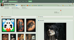 Desktop Screenshot of izabella-art-tattoo.deviantart.com