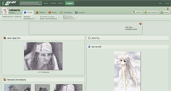 Desktop Screenshot of nataaria.deviantart.com
