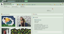 Desktop Screenshot of nicky-loves-you.deviantart.com