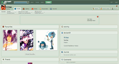 Desktop Screenshot of k-irax.deviantart.com