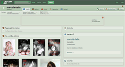 Desktop Screenshot of marcella-bella.deviantart.com