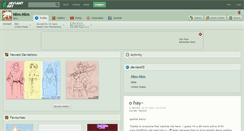 Desktop Screenshot of nim-nim.deviantart.com