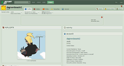 Desktop Screenshot of dagreenbeast62.deviantart.com