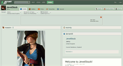 Desktop Screenshot of jewelstock.deviantart.com