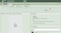 Desktop Screenshot of ellavega.deviantart.com