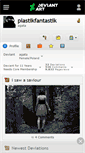Mobile Screenshot of plastikfantastik.deviantart.com
