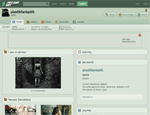 Tablet Screenshot of plastikfantastik.deviantart.com