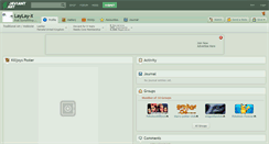 Desktop Screenshot of laylay-x.deviantart.com