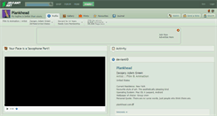 Desktop Screenshot of plankhead.deviantart.com