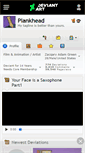 Mobile Screenshot of plankhead.deviantart.com