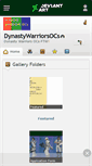 Mobile Screenshot of dynastywarriorsocs.deviantart.com