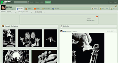 Desktop Screenshot of gexus.deviantart.com