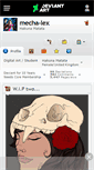 Mobile Screenshot of mecha-lex.deviantart.com