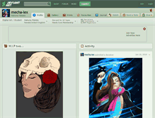 Tablet Screenshot of mecha-lex.deviantart.com