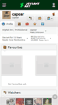 Mobile Screenshot of capear.deviantart.com