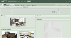 Desktop Screenshot of bolart.deviantart.com
