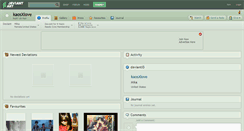 Desktop Screenshot of kaosxlove.deviantart.com