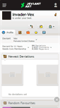 Mobile Screenshot of invader-vex.deviantart.com