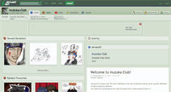 Desktop Screenshot of inuzuka-club.deviantart.com