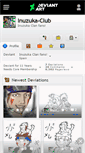 Mobile Screenshot of inuzuka-club.deviantart.com