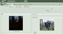 Desktop Screenshot of halvor.deviantart.com
